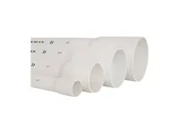 Foto dari produk Pipa PVC Supramas 4" Tipe D Panjang 4 Meter