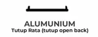 Foto dari produk Profil Alumunium YKK Tutup OB 86028