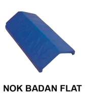 Foto dari produk Aksesoris Atap Mutiara Nok Badan Atas Flat ABC Cat Air - Hitam