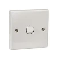 Foto dari produk Aksesoris Listrik Schneider S-Classic E31-1-2AR-WE-G3 1 way switch 1 gang White 10AX + Outbow E238