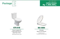 Foto dari produk PROMO Closet Duduk Wasser CT-315 + SC-550