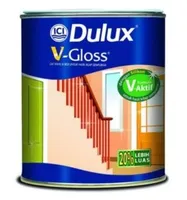 Foto dari produk Cat Kayu Dulux Vgloss High Gloss (Ready Mix) 1L - Hitam