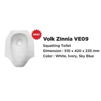 Foto dari produk Kloset Jongkok Volk Zinnia VE09