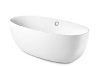 Foto dari produk Bathtub Roca Virginia Oval Standing A24T452001