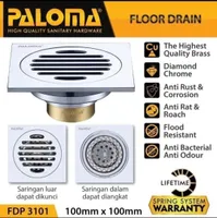 Foto dari produk Drainase Lantai Paloma FDP 3101 Chrome