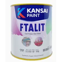 Foto dari produk Cat Besi Kansai Ftalit Gloss 5kg - 115-179 Antique Grey