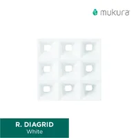 Foto dari produk Roster Mukura 20 x 20 Diagrid Wite
