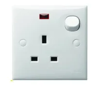 Foto dari produk Outlet Listrik Schneider Stop kontak AC - E15NR_WE Classic