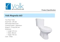 Foto dari produk Kloset Duduk Volk 663