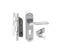 Foto dari produk Pegangan Pintu Solid Small Handle On Plate SHP 82.02