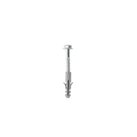 Foto dari produk Aksesoris Pintu Jendela Dekkson Baut Bracket & Fisher BF 3/8X3" (5PCS) (38/57MM) Galv