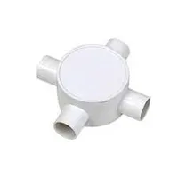 Foto dari produk Aksesoris Listrik Rifeng 4 Way Round Junction Box Conduit