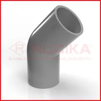Foto dari produk Aksesoris Pipa Rucika PVC Elbow 45 Derajat 5" Tipe AW