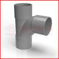 Foto dari produk Aksesoris Pipa Rucika PVC Large Radius Tee 2 1/2" x 2"  Tipe AW