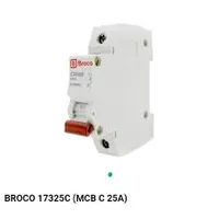 Foto dari produk Aksesoris Listrik Broco MCB C 25A (17325C)