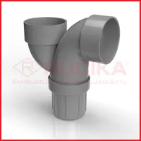 Foto dari produk Aksesoris Pipa Rucika PVC P-Trap 3" Tipe D