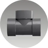 Foto dari produk Aksesoris Pipa Rucika PVC Tee 4" Tipe D