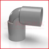 Foto dari produk Aksesoris Pipa Rucika PVC Elbow  1 1/2" Tipe AW