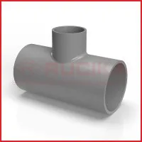 Foto dari produk Aksesoris Pipa Rucika PVC Tee  1 1/2" x 1/2" Tipe AW