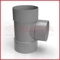 Foto dari produk Aksesoris Pipa Rucika PVC Tee 2 1/2" x 1 1/2" Tipe D