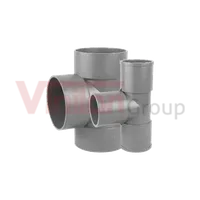 Foto dari produk Aksesoris Pipa Vinilon PVC Tee 4" x 2" Tipe D