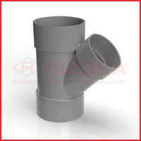 Foto dari produk Aksesoris Pipa Rucika PVC Y Branch 2" x 1 1/4" Tipe D