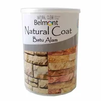 Foto dari produk Cat Dekoratif Belmont Natural Coat Batu Alam - Natural Clear (Pail 20lt)