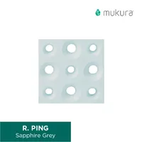 Foto dari produk Roster Mukura 20 x 20 Ping Sapphire Grey