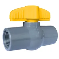 Foto dari produk Aksesoris Pipa Onda Stop Kran PVC Valve Drat PVAG 1/2"