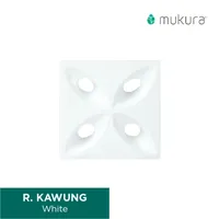 Foto dari produk Roster Mukura 20 x 20 Kawung White