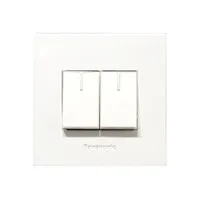 Foto dari produk Outlet Listrik Panasonic Saklar Ganda WESJ 5932 + WESJ 78029