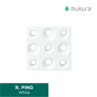 Foto dari produk Roster Mukura 20 x 20 Ping White