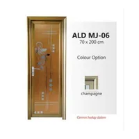 Foto dari produk Pintu Alumunium Meridian ALD - MJ 06 - Champagne, Kiri