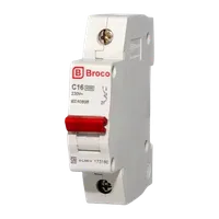 Foto dari produk Aksesoris Listrik Broco MCB 1 Phase 16 A