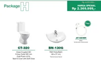 Foto dari produk PROMO Closet Duduk Wasser CT-320 + BN-130G