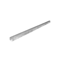 Foto dari produk Aksesoris Pintu Jendela Dekkson Rel Bawah TR 9230 - 3M (38/57MM) Galv