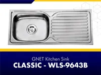 Foto dari produk Bak Cuci Piring  Gnet WLS-9643 B