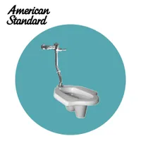 Foto dari produk Kloset Jongkok American Standard Rapi DX Squat TS + FV Comp Set White