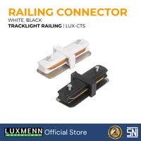 Foto dari produk Aksesoris Listrik Luxmenn LED - LUX - CTS / Track Light Connector Sambungan Railing / Rel Lampu Sorot Spotlight, Sudut - Putih