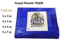 Foto dari produk Alat Bantu Kerja Tiger Terpal A3 Berbagai Ukuran - 5 X 7