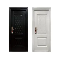 Foto dari produk Pintu Besi/Baja Decha Door Elegant 90.04 - Single Door - Hitam