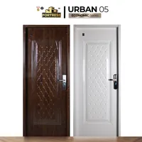 Foto dari produk Pintu Besi/Baja Fortress Urban Single Door Type 05 - 90x210, Putih