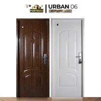 Foto dari produk Pintu Besi/Baja Fortress Urban Single Door Type 06 - 90x210, Putih