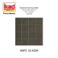 Foto dari produk Keramik Ikad Precut 40PC KGR - 40x40cm, Anti Slip