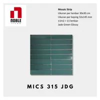 Foto dari produk Keramik Noble Tile Mosaic MICS 315 JDG - 30x30 Cm, 32x145 Mm