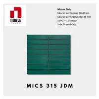 Foto dari produk Keramik Noble Tile Mosaic MICS 315 JDM - 30x30 Cm, 32x145 Mm