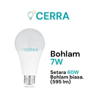 Foto dari produk Lampu & Armatur  Luxmenn LED CRA - BD007D / 7 Watt / Lampu Bohlam - Putih ( 6000k )