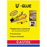 Foto dari produk Lem Putih Castol U-Glue Tube 20 cc