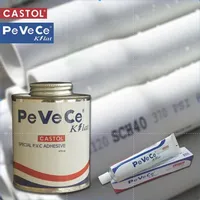 Foto dari produk Lem Pipa Castol PeVeCe Kilat Kaleng 473 cc