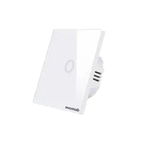 Foto dari produk Outlet Listrik Evomab Touch Wallswitch 1 Tombol ESNP-SWS1